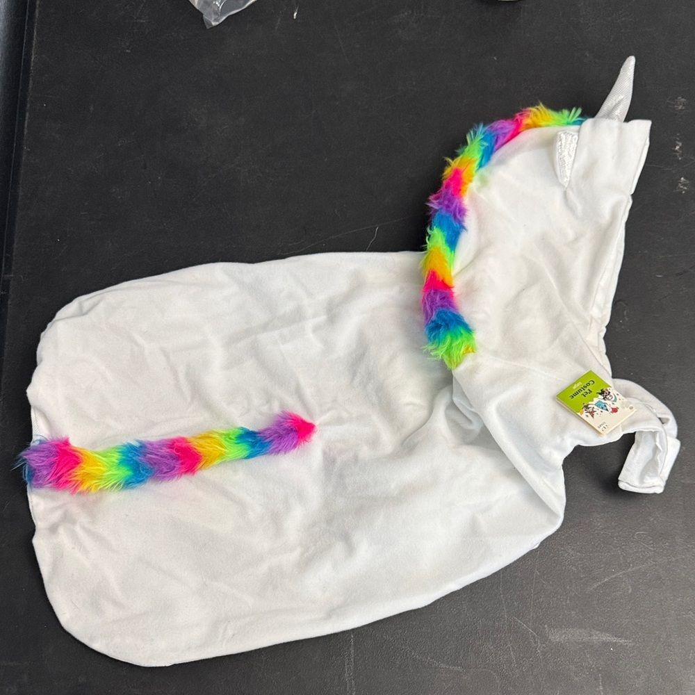 5/$25 Colorful Unicorn Dog Halloween Costume